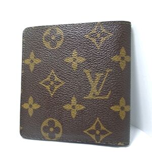 Louis Vuitton Monogram Porte-Biere 6 Carte Credit Wallet Leather